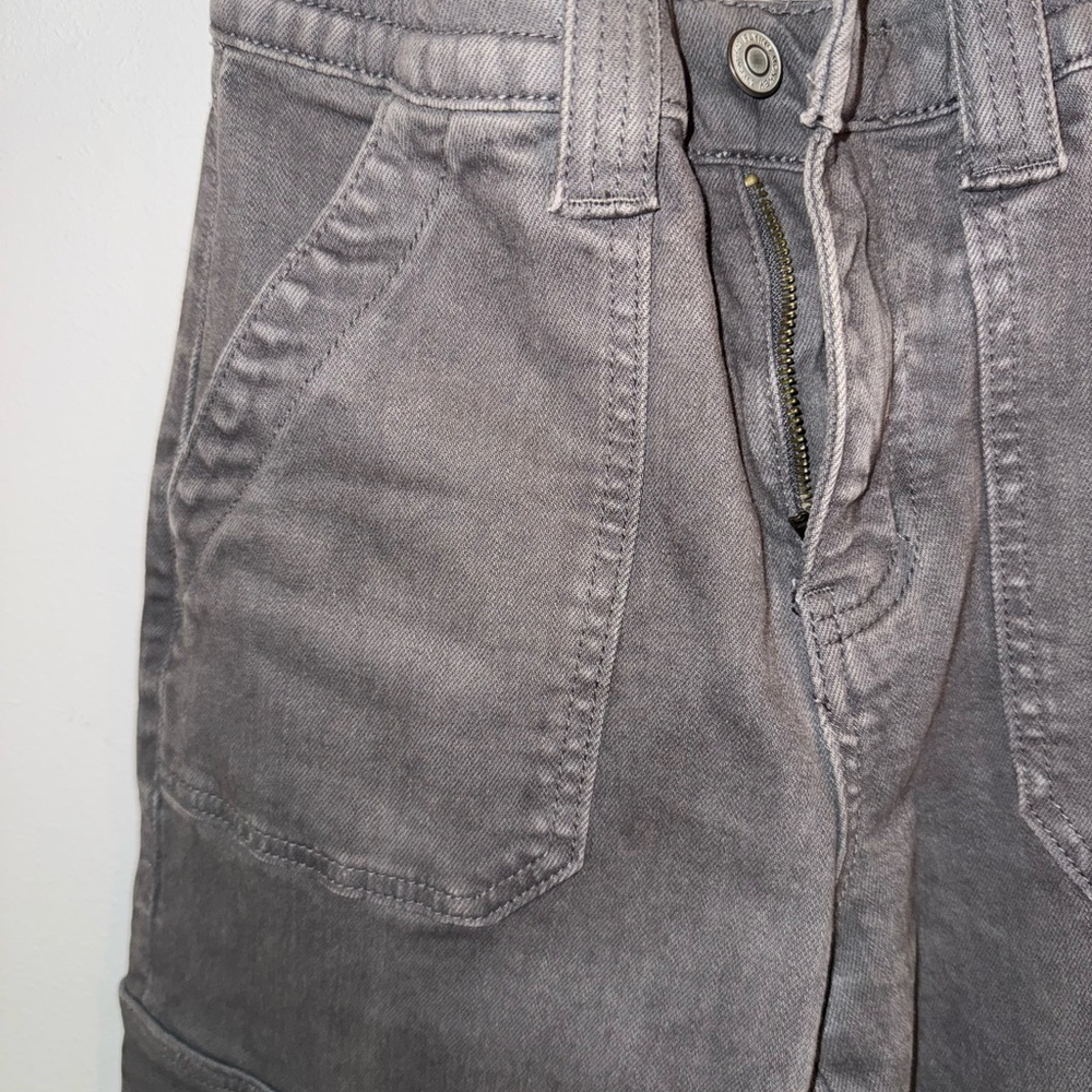 Flying Monkey faded black flare pants